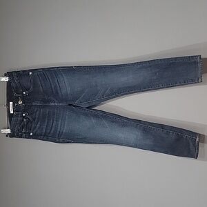 Good American Dark Wash High-Rise Skinny Jeans